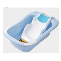 Low Price Manufacturer Foldable Baby Kids Bath Tub, Collapsible Portable Folding Plastic Children Newborn Baby Bathtub With Seat