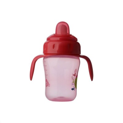 BPA PVC and Phthalate Free custom printed top grade fashion design custom logo infant training water cup