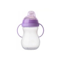 BPA free PP non-toxic silicone professional custom anti-broken baby trainer cup