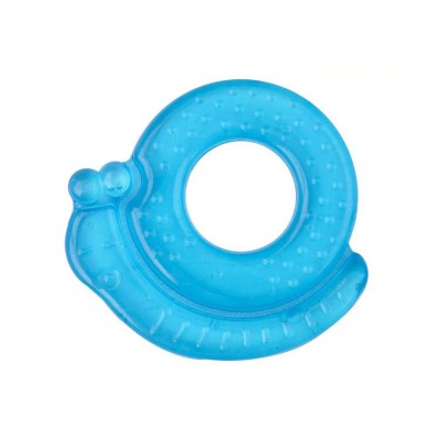 Food grade silicone custom printed safety soft lovely circle cool soothing molar teether baby teether